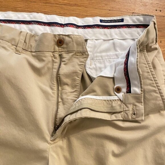 Polo Golf Ralph Lauren Pants Mens 35x32 Khaki Golf Classic Fit Cotton Stretch - Picture 11 of 16